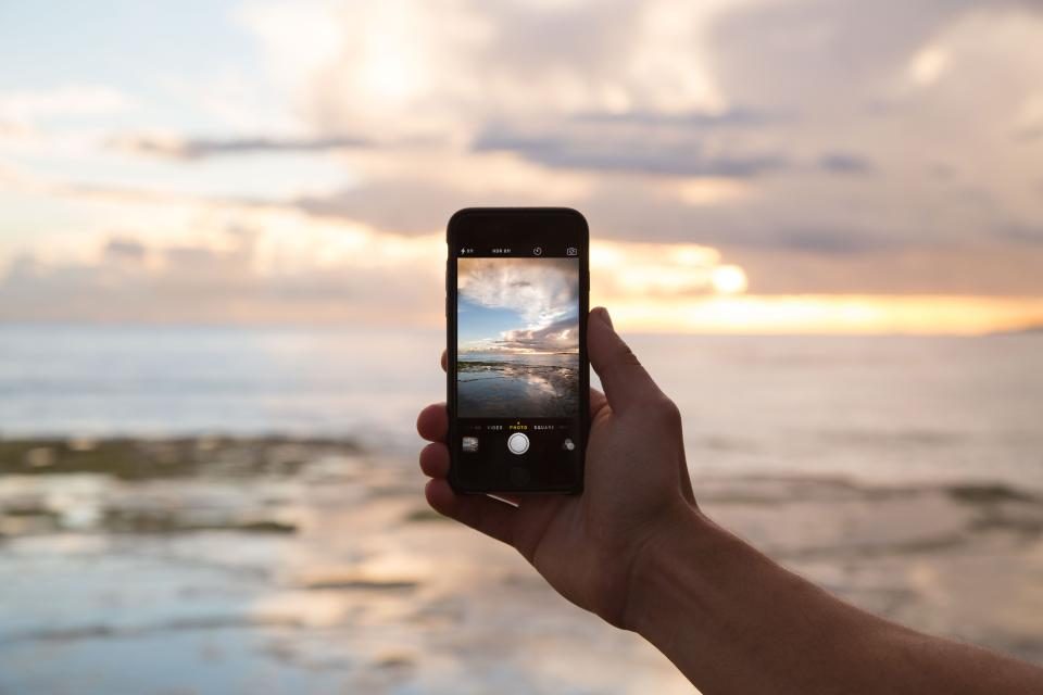 Illustrative photograph of iphone Camera